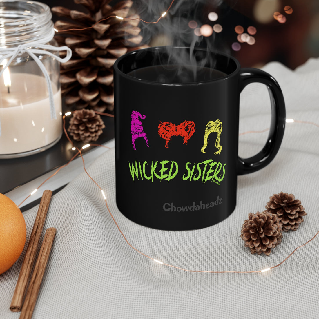 Wicked Sisters 11oz Coffee Mug - Chowdaheadz