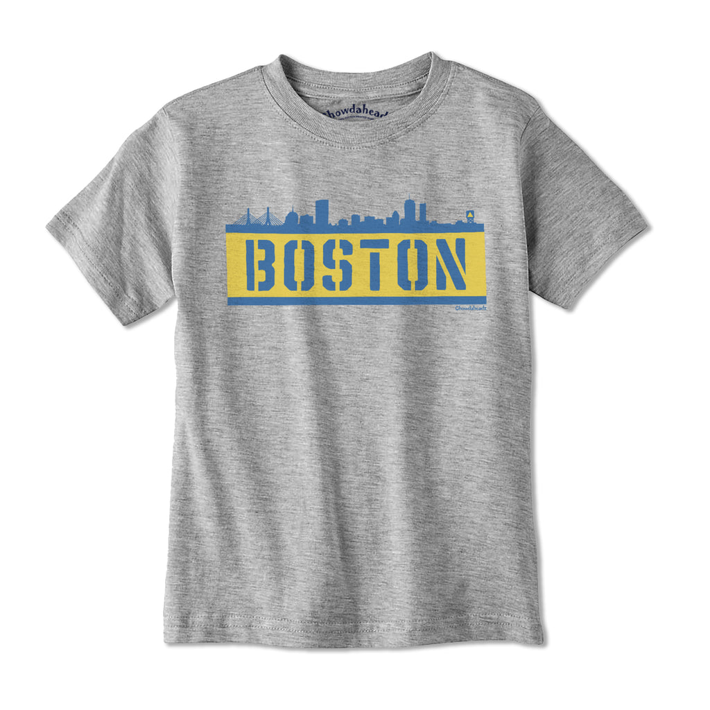 Boston Finish Line Youth T-Shirt - Chowdaheadz