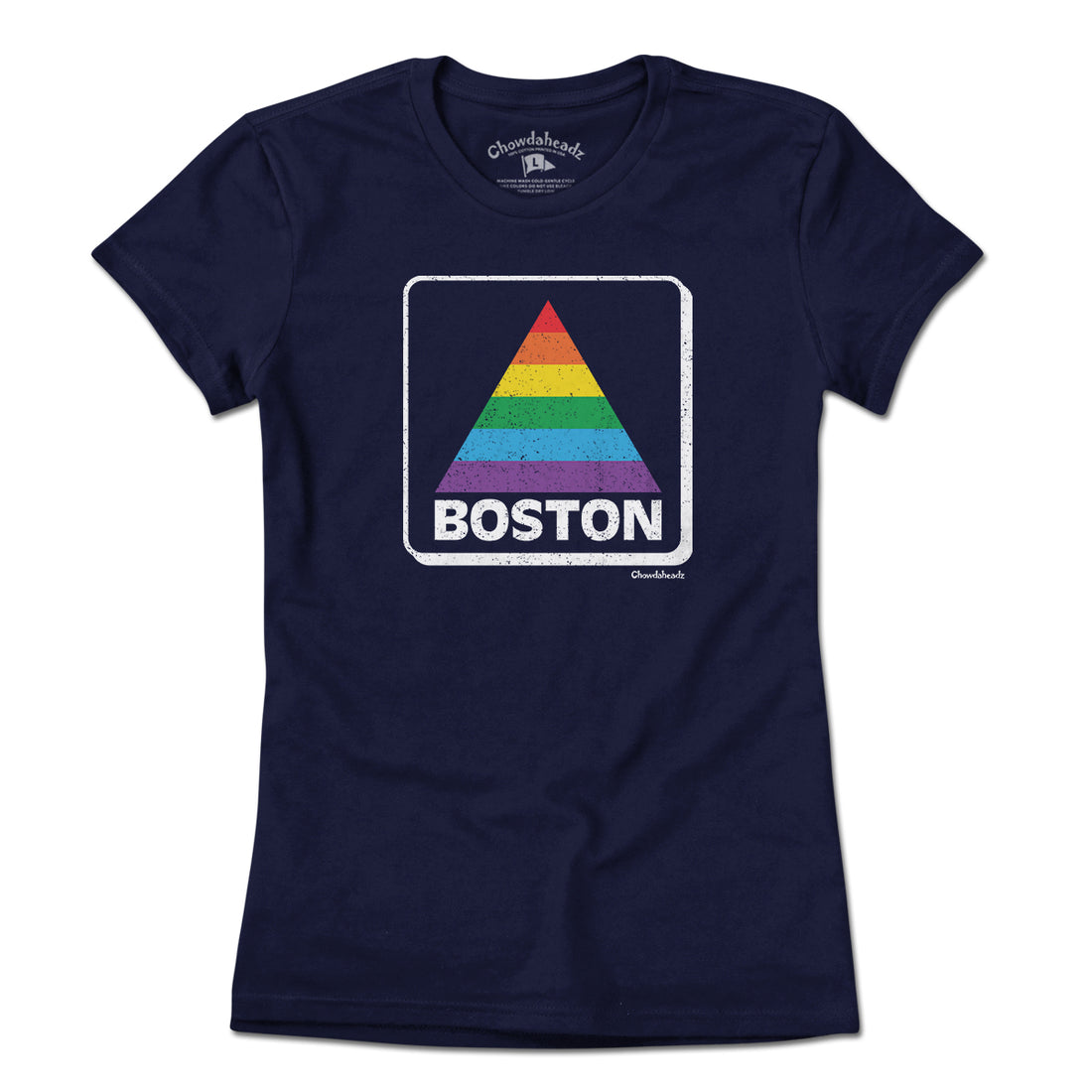 Boston Pride Sign TShirt Chowdaheadz