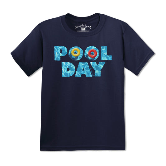 Pool Day Youth T-Shirt - Chowdaheadz