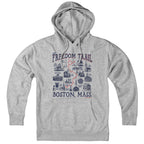 Boston Freedom Trail Sites Hoodie