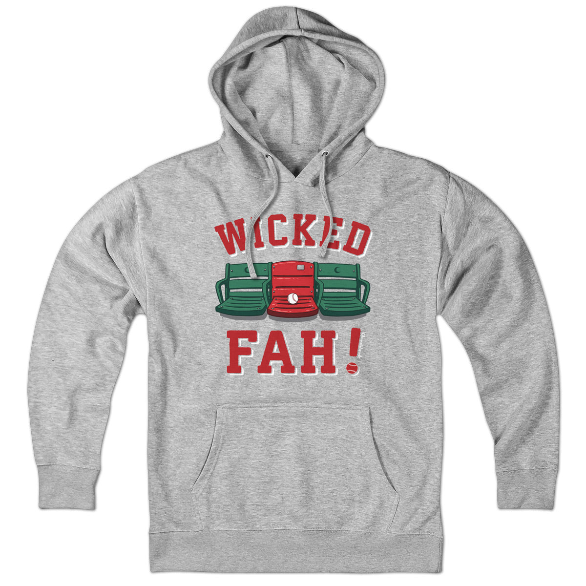 Wicked Fah Red Seat Hoodie - Chowdaheadz