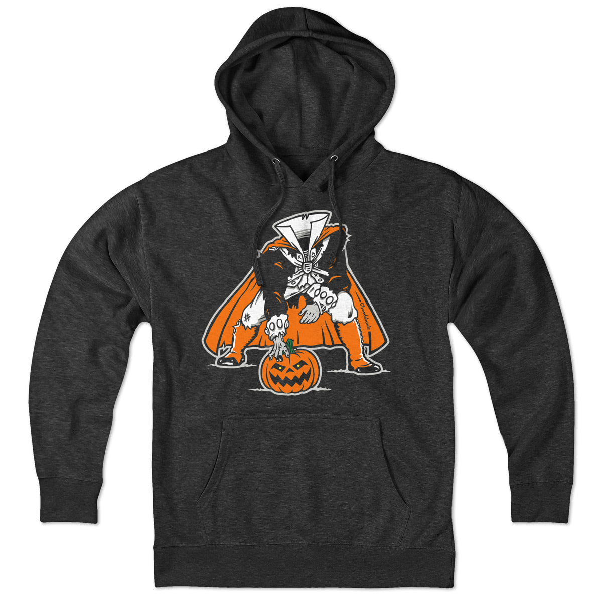 Three Point Stance Headless Horseman Hoodie