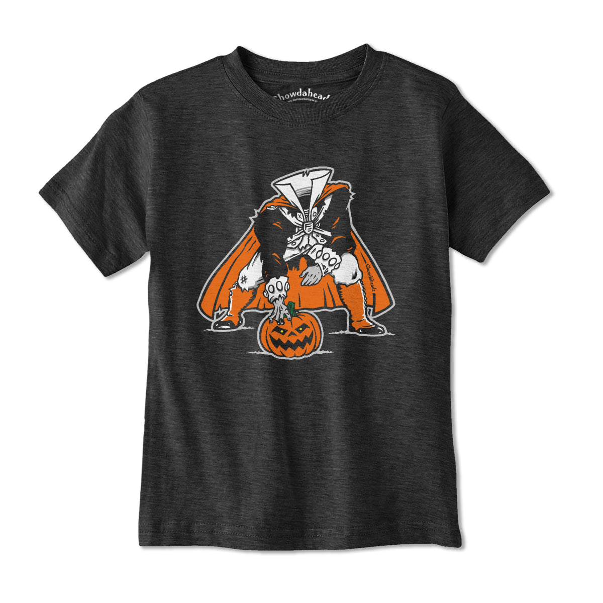 Three Point Stance Headless Horseman Youth T-shirt - Chowdaheadz