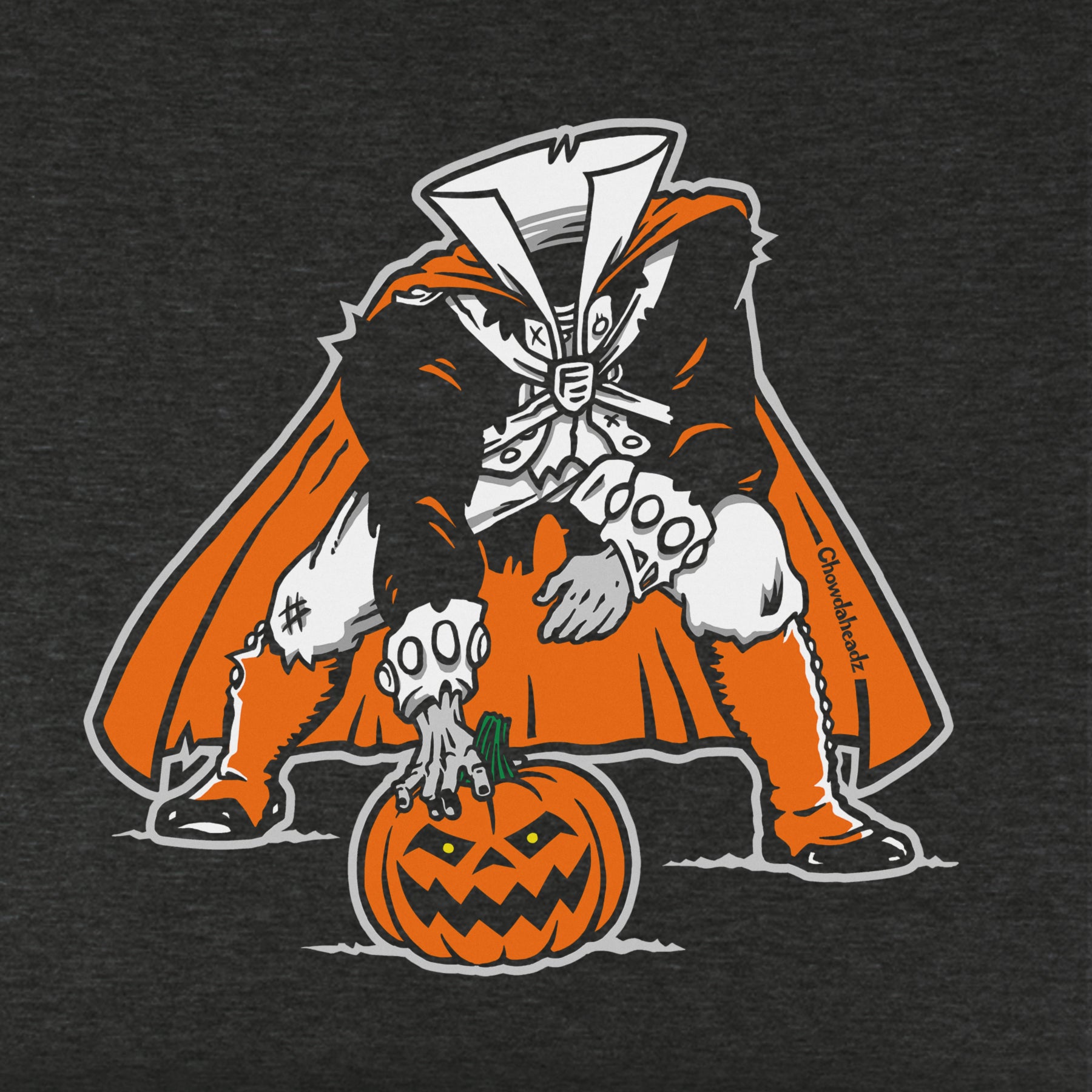 Three Point Stance Headless Horseman Youth T-shirt - Chowdaheadz