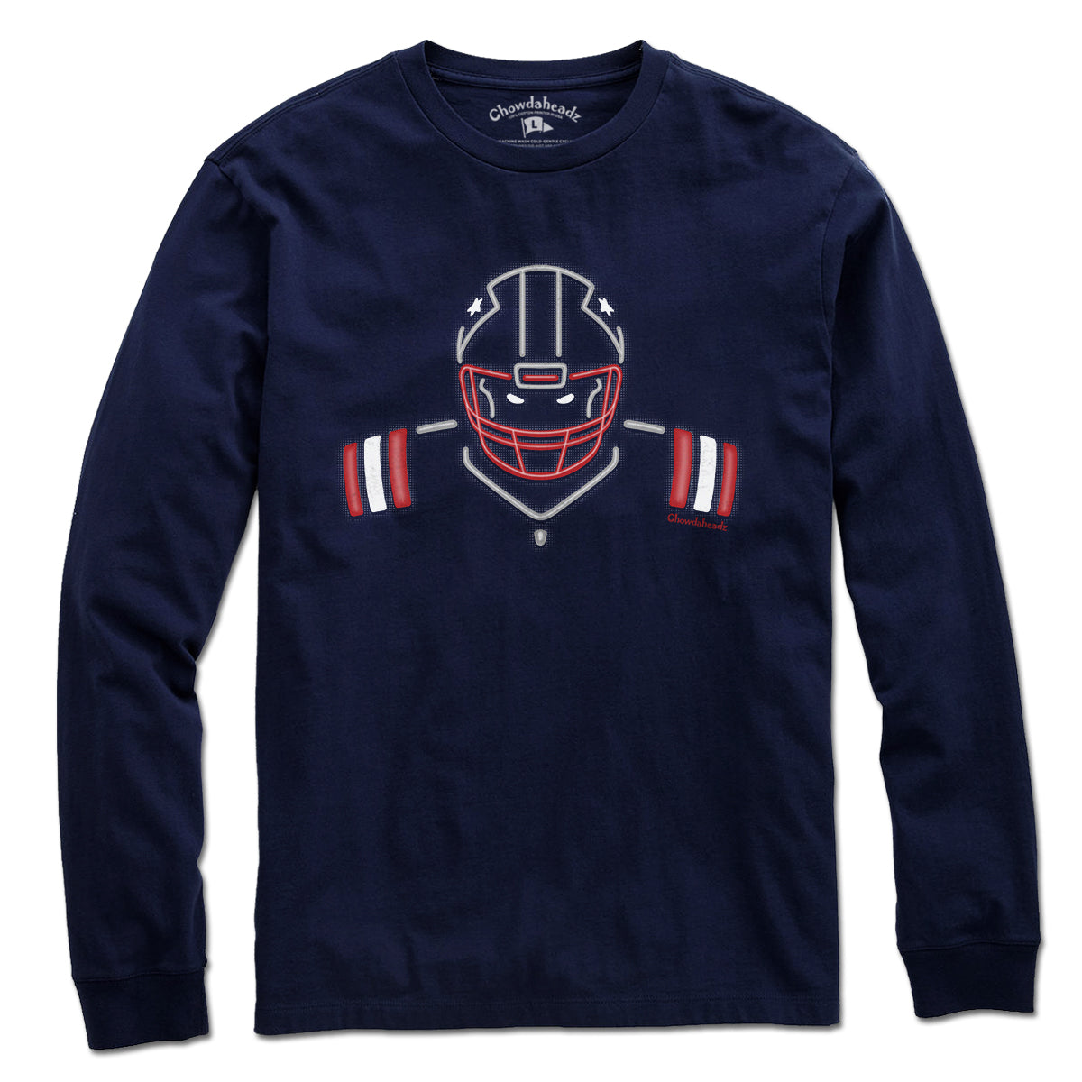 Neon New England Football T-Shirt