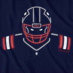 Neon New England Football T-Shirt