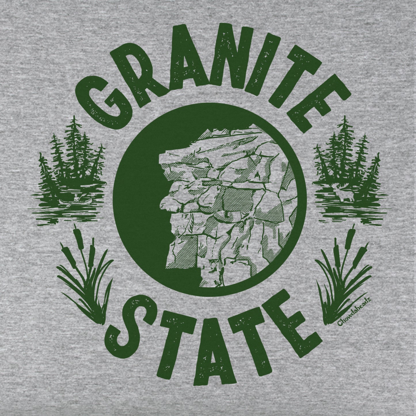 Granite State Youth Hoodie - Chowdaheadz