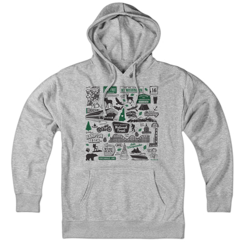 New Hampshire Tourist Attraction Hoodie - Chowdaheadz
