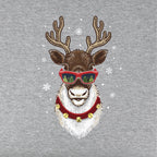 Cool Christmas Reindeer Youth Hoodie - Chowdaheadz