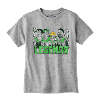 Boston Basketball Legends Youth T-Shirt - Chowdaheadz