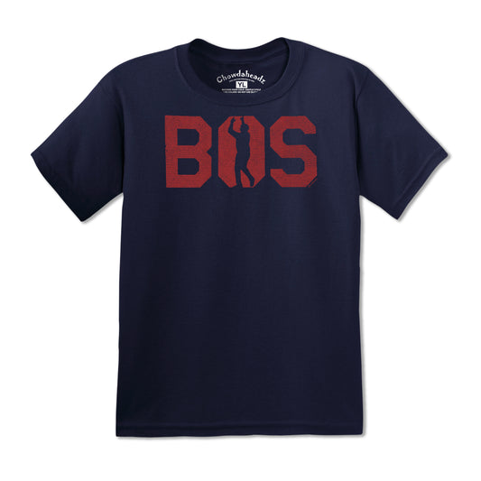 BOS Baseball Point Youth T-Shirt - Chowdaheadz