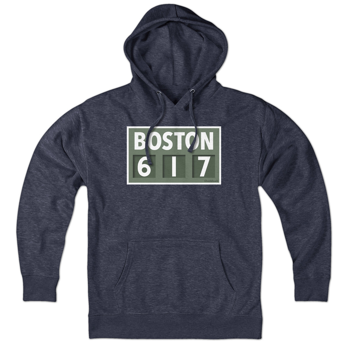 Boston 617 Scoreboard Hoodie - Chowdaheadz