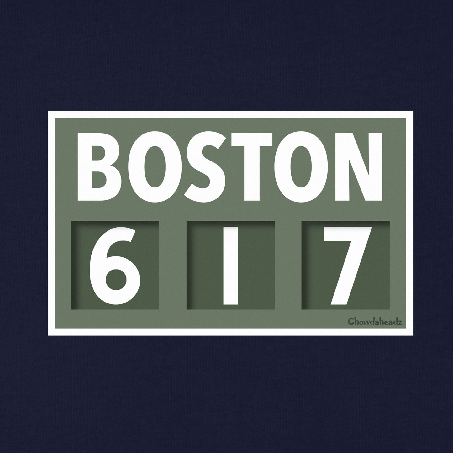 Boston 617 Scoreboard Youth T-Shirt - Chowdaheadz