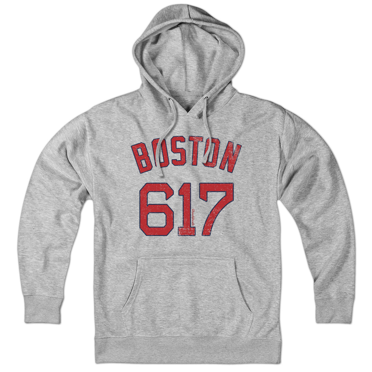 Boston 617 Baseball Hoodie