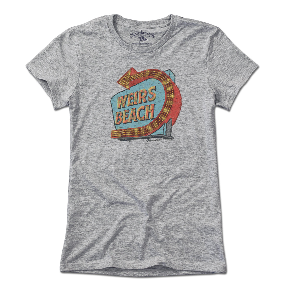 Weirs Beach Sign T-Shirt - Chowdaheadz