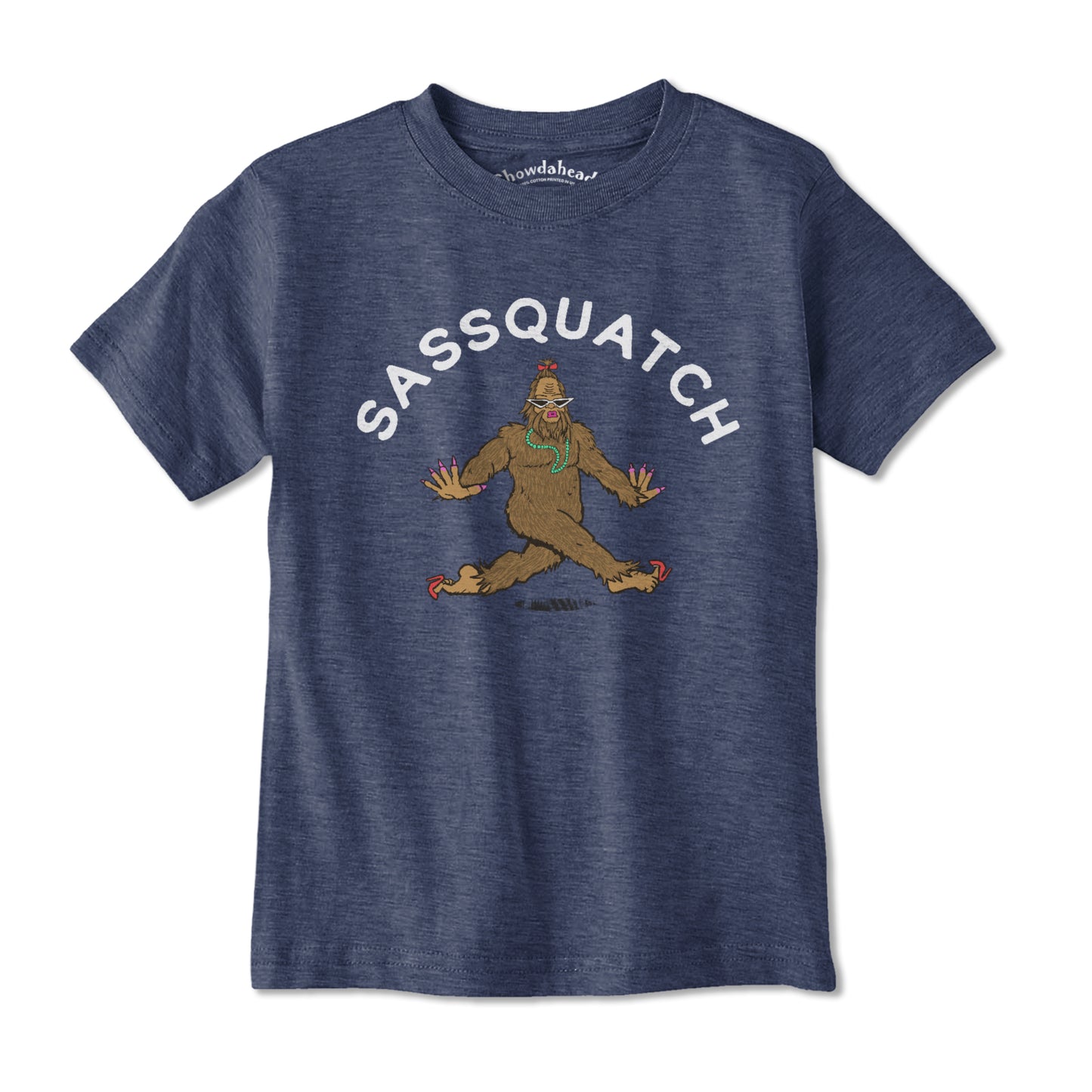 Sassquatch Youth T-Shirt - Chowdaheadz