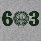 603 New Hampshire Seal T-Shirt - Chowdaheadz