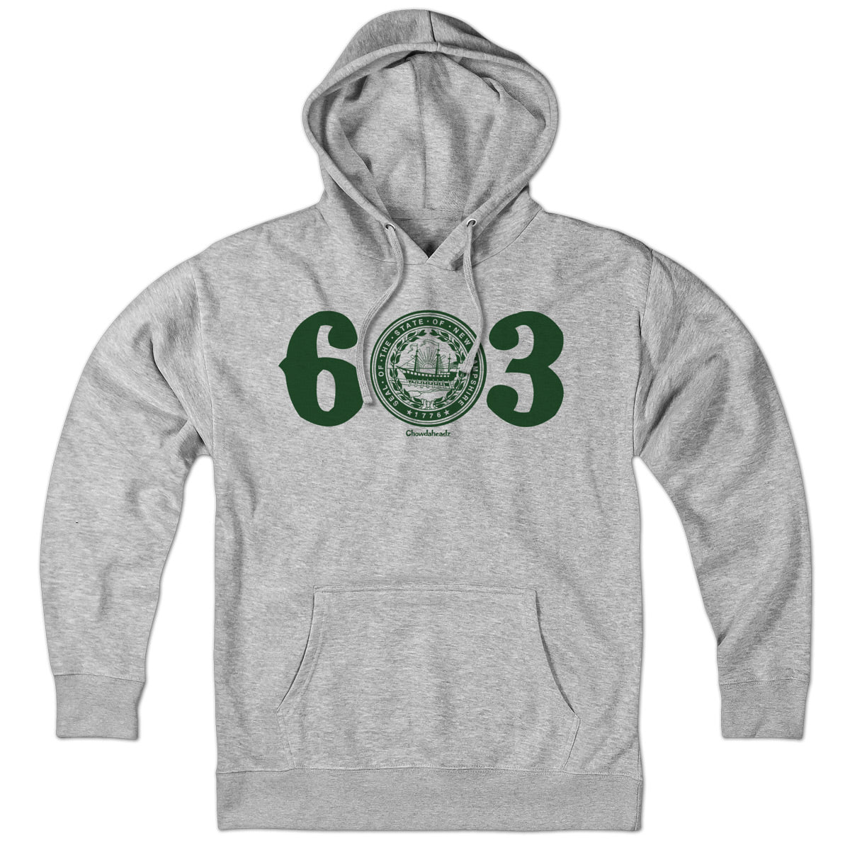 603 New Hampshire Seal Hoodie