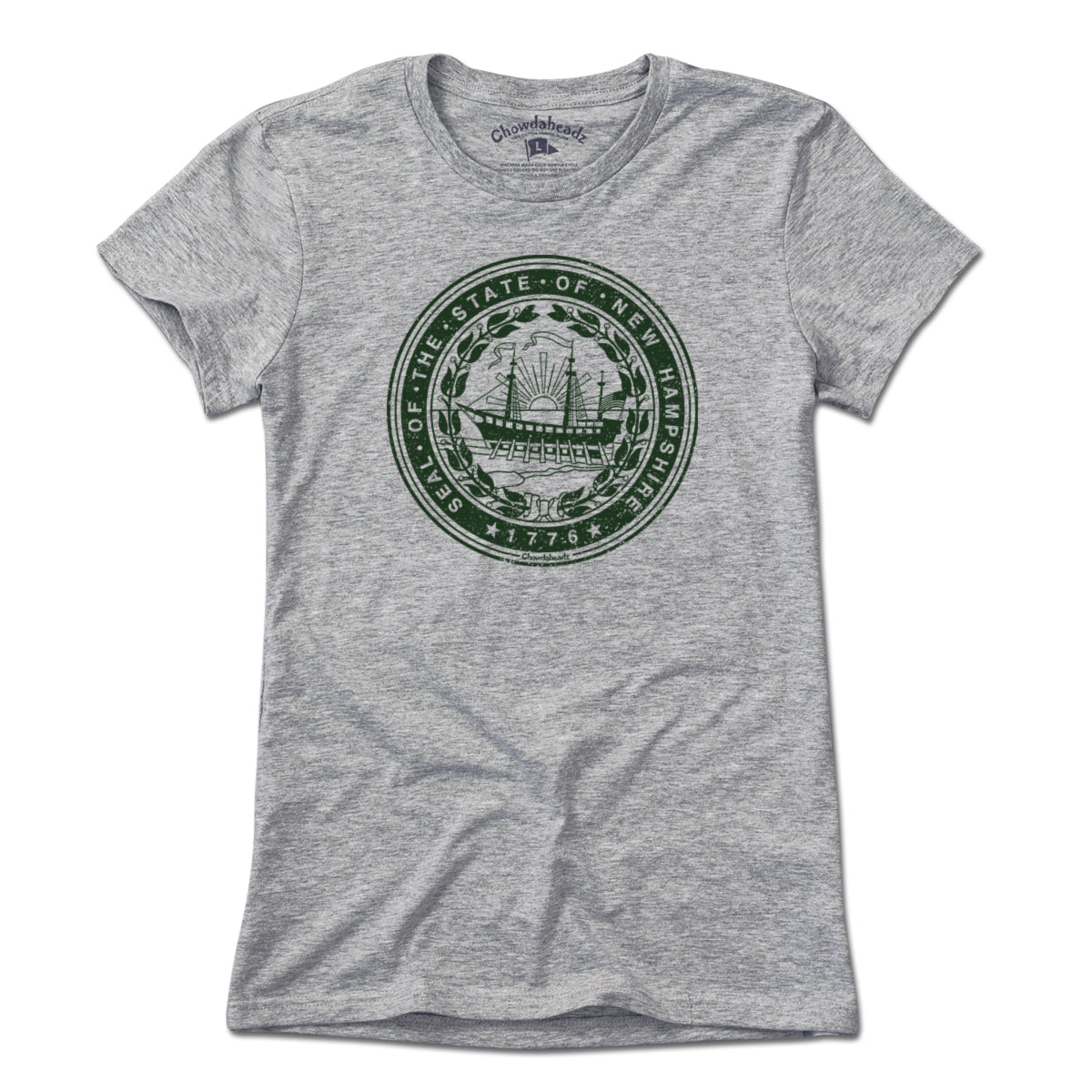 New Hampshire State Seal T-Shirt - Chowdaheadz