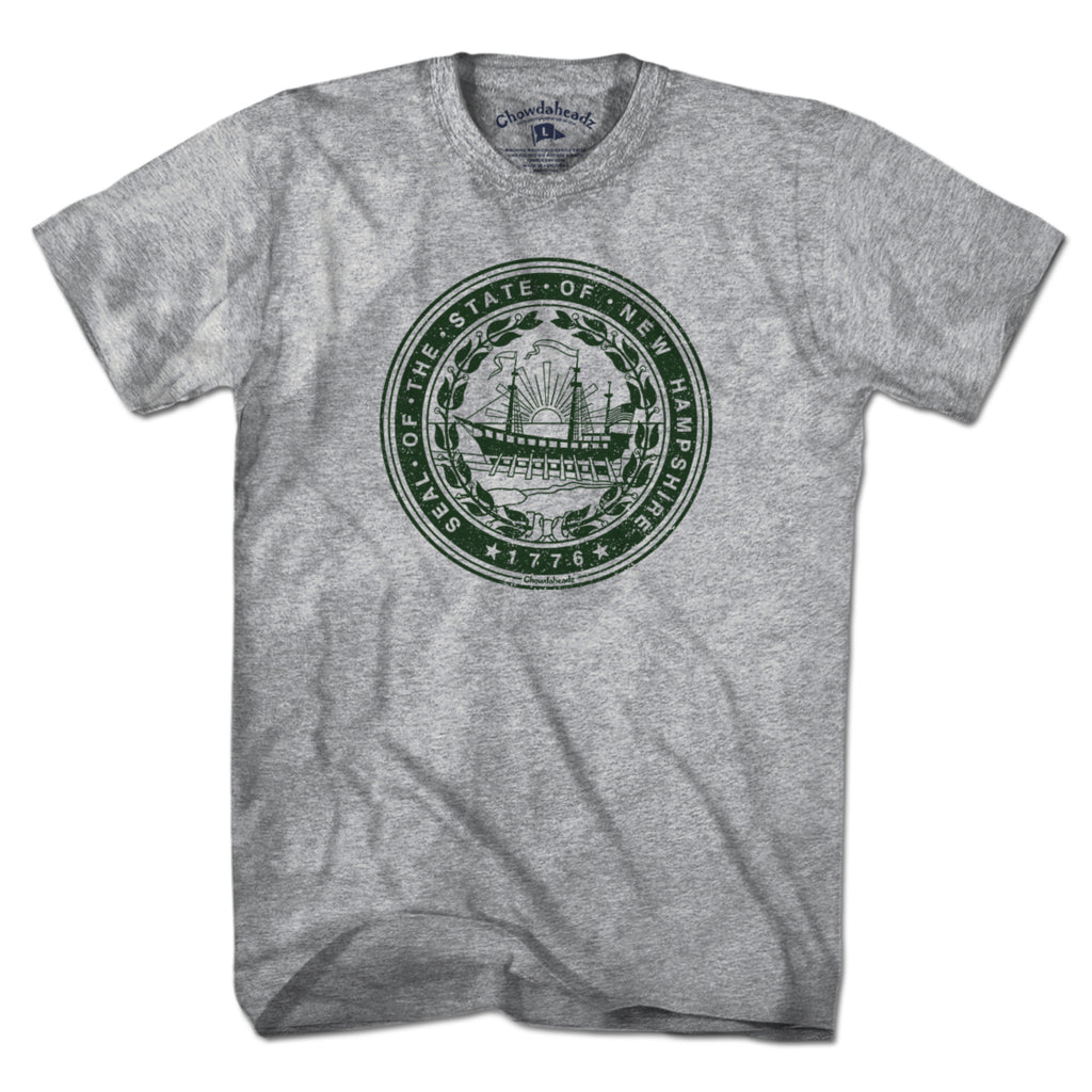 New Hampshire State Seal T-Shirt - Chowdaheadz