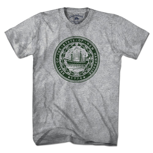 New Hampshire State Seal T-Shirt - Chowdaheadz