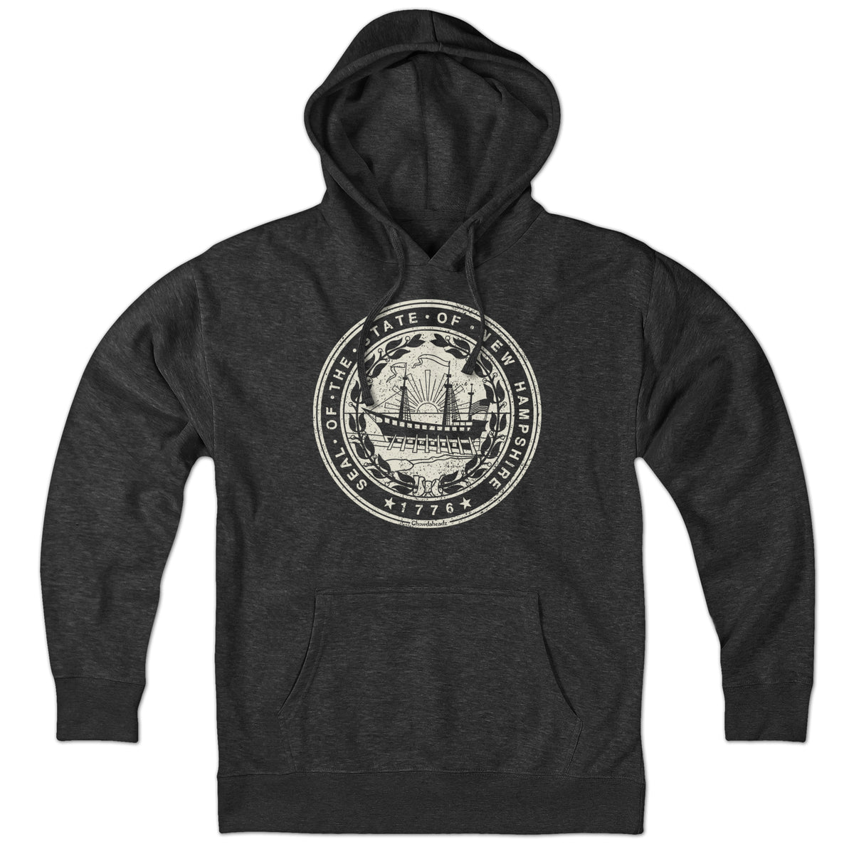 New Hampshire State Seal Hoodie - Chowdaheadz