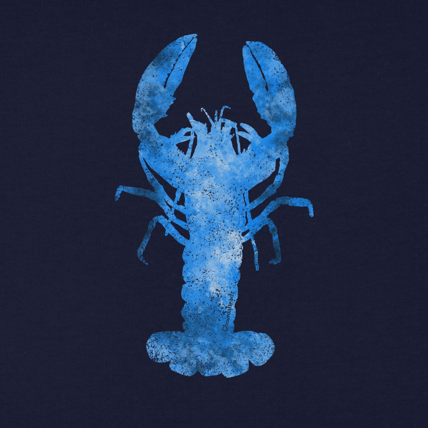 Blue Lobster Watercolor Youth Hoodie - Chowdaheadz