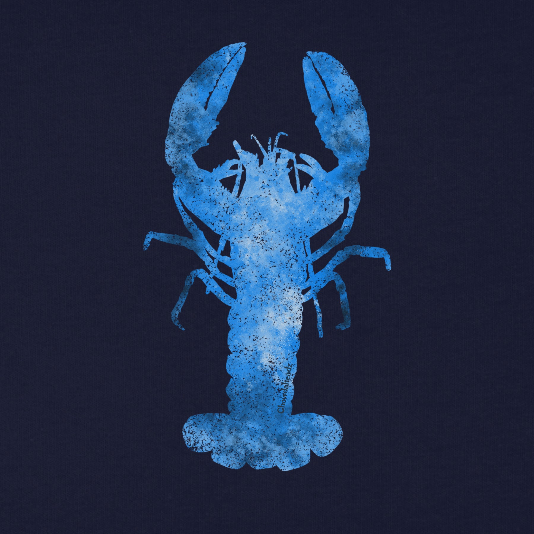 Blue Lobster Watercolor Youth T-Shirt - Chowdaheadz