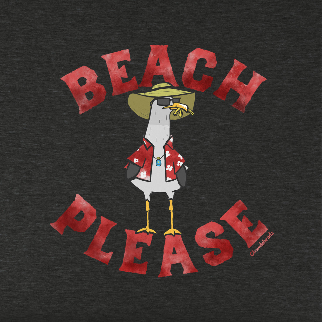 Beach Please Youth T-Shirt - Chowdaheadz