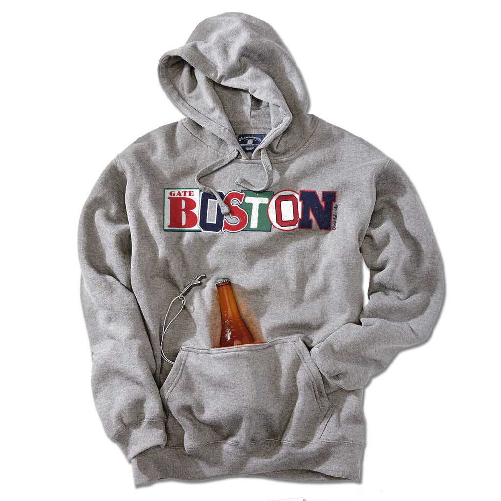 Boston Baseball Pride Tailgater Hoodie - Chowdaheadz