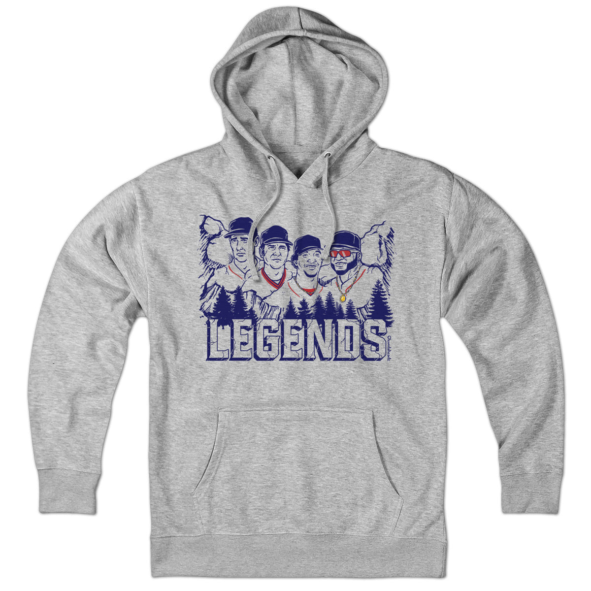 Boston Baseball Legends Hoodie - Chowdaheadz