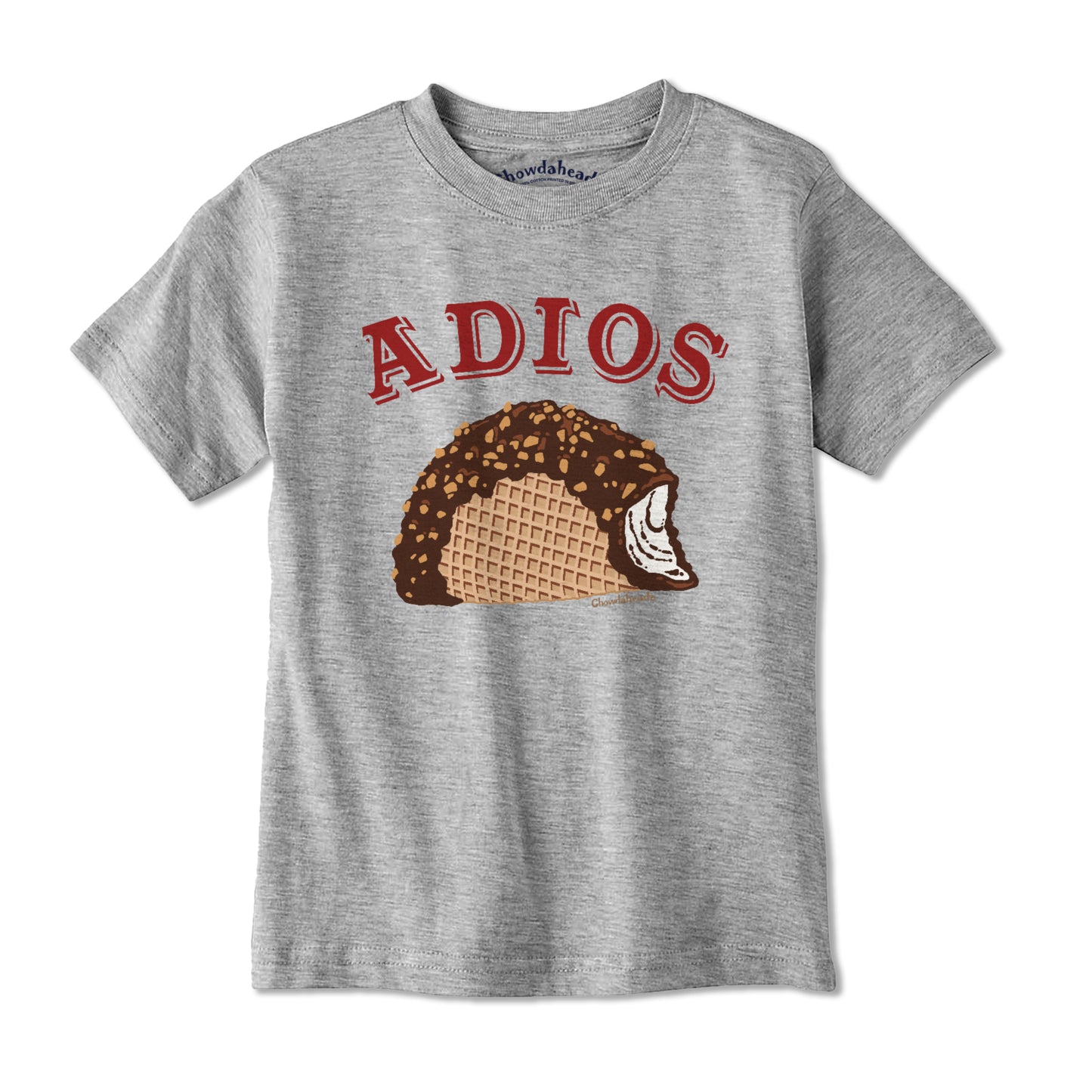 Adios Ice Cream Taco Youth T-Shirt - Chowdaheadz