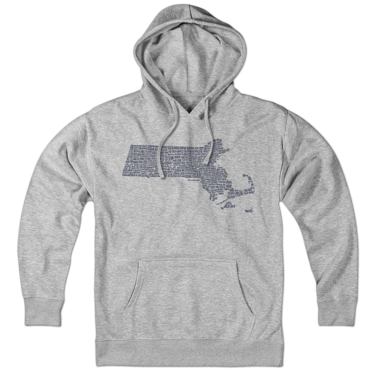 Massachusetts Cities & Towns Hoodie - Chowdaheadz