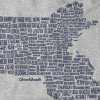 Massachusetts Cities & Towns Hoodie - Chowdaheadz