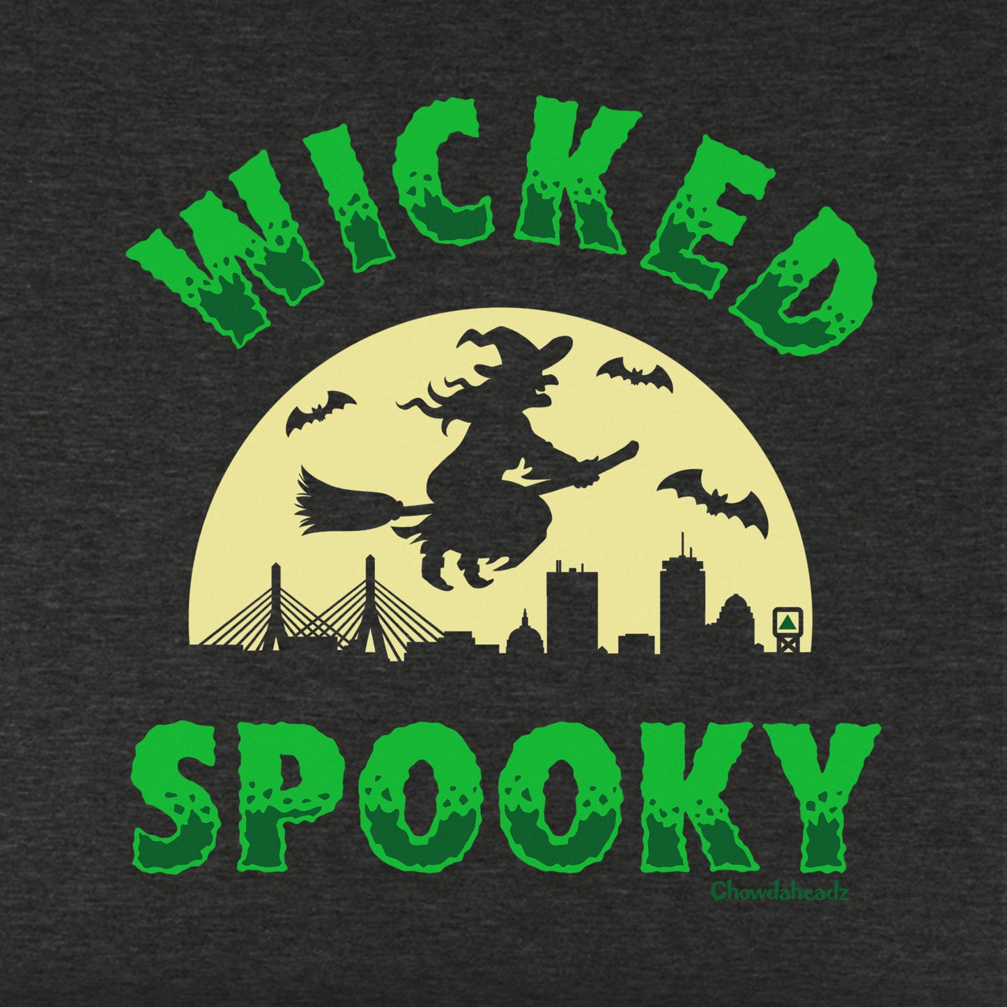 Wicked Spooky Witch Youth T-Shirt - Chowdaheadz