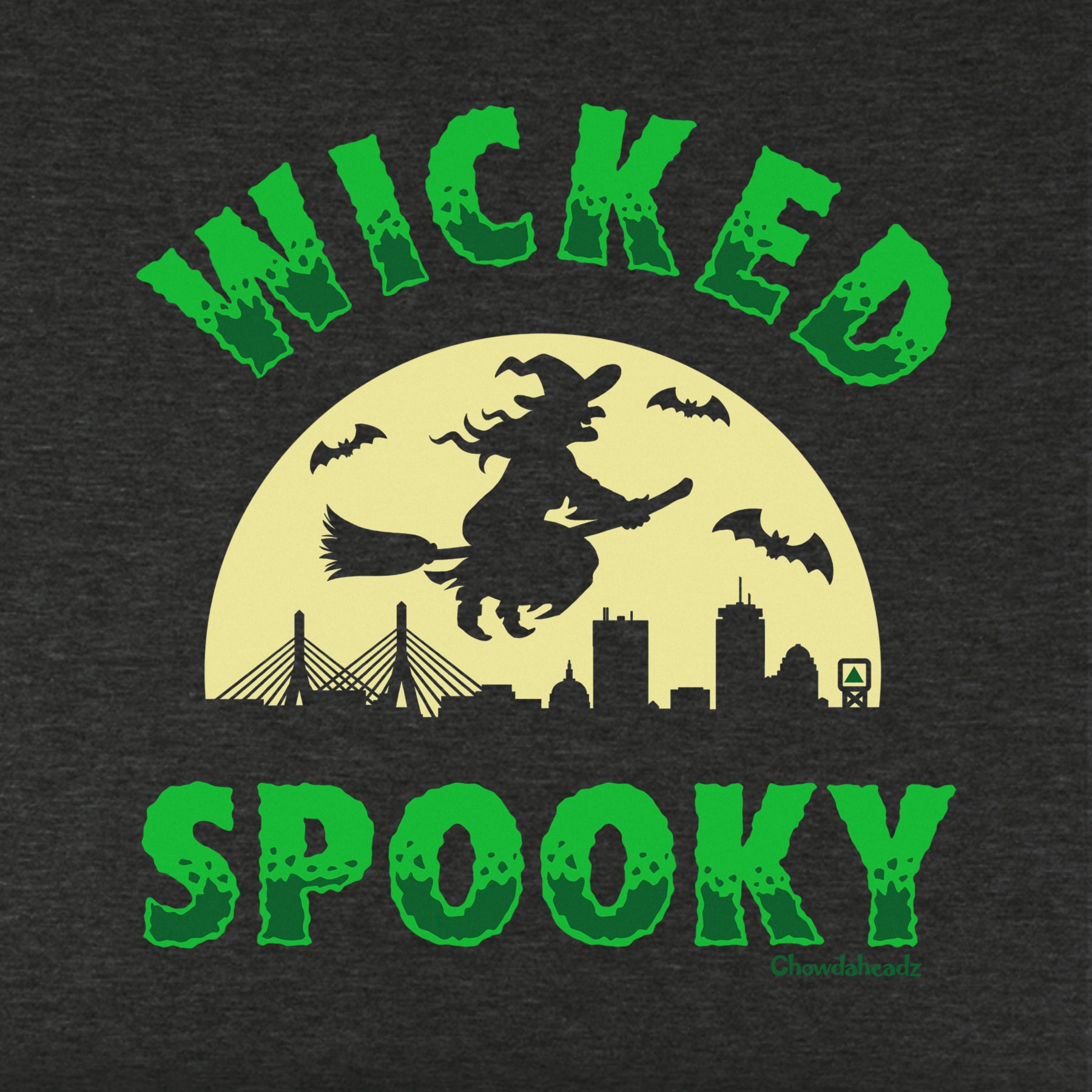 Wicked Spooky Witch Youth Hoodie - Chowdaheadz