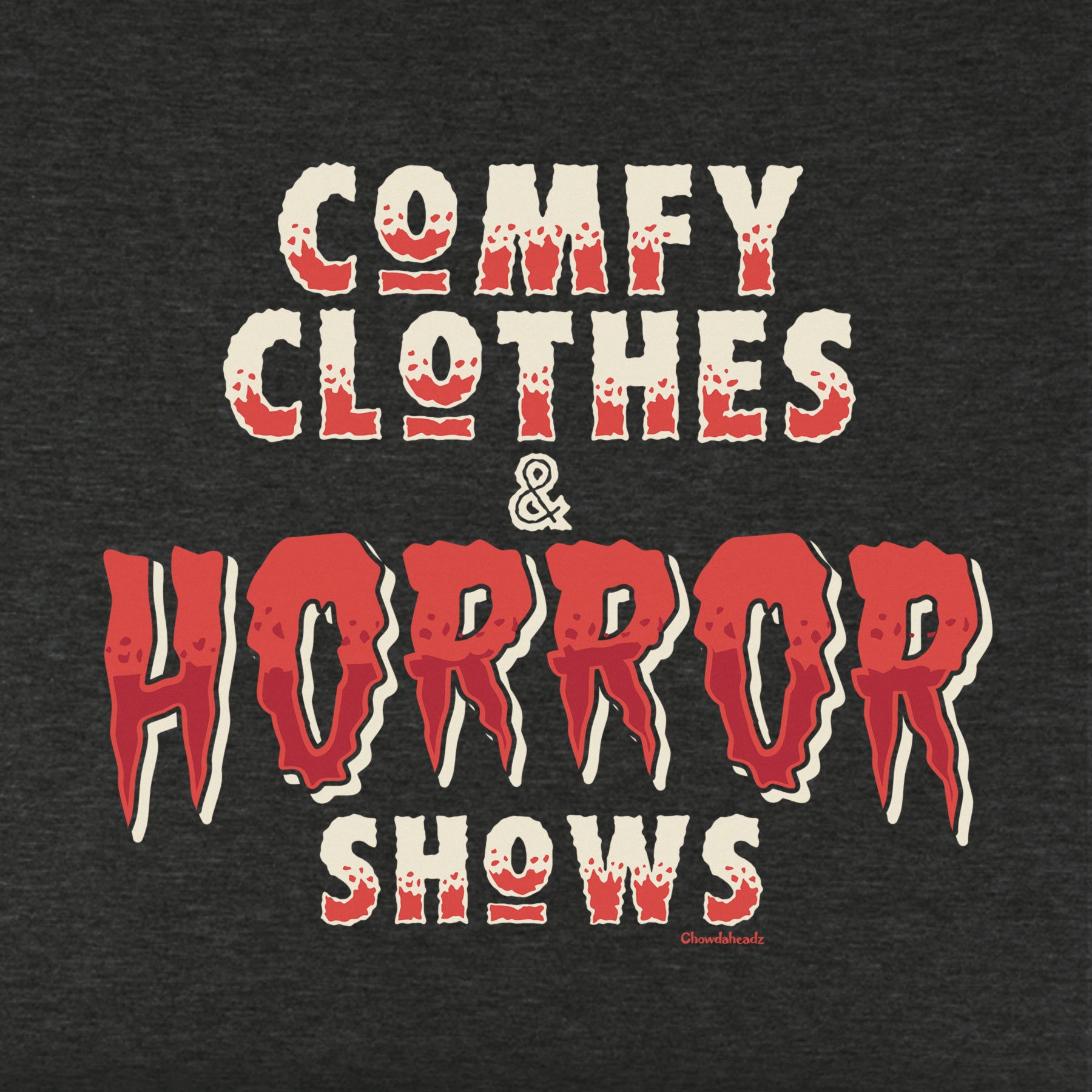 Comfy Clothes & Horror Shows Youth Hoodie - Chowdaheadz