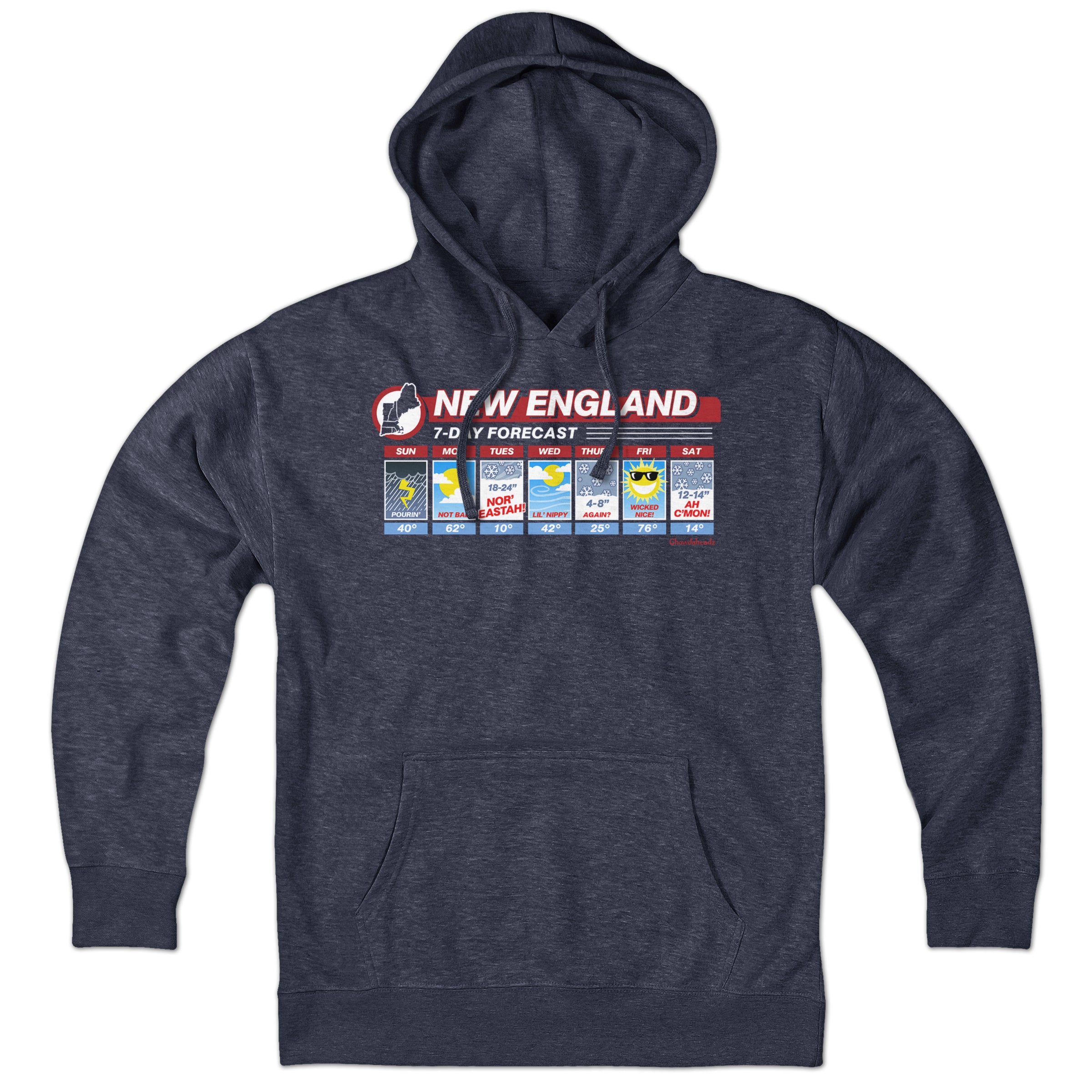 New England Weather Hoodie