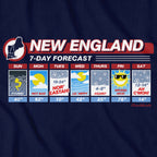 New England Weather T-Shirt - Chowdaheadz