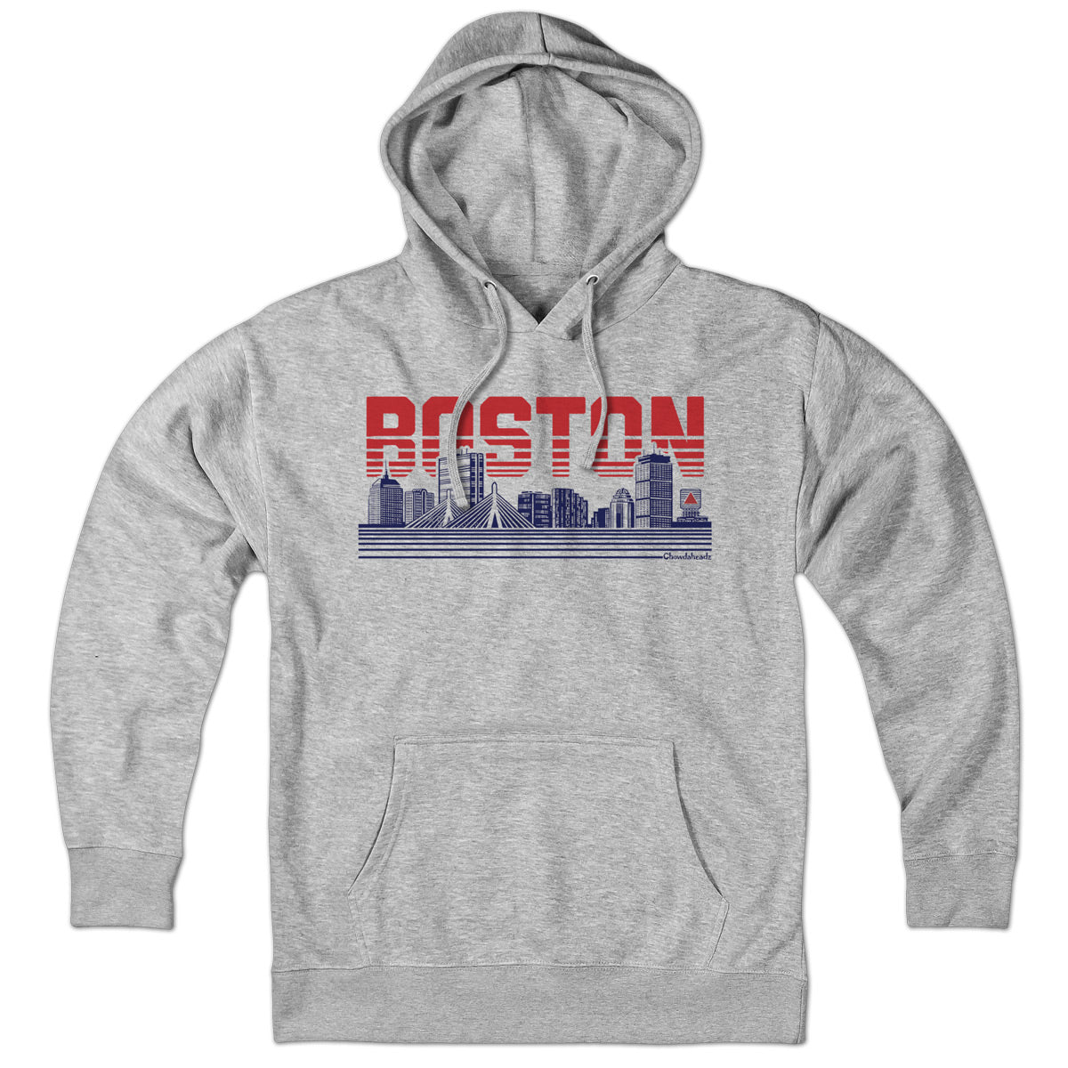 Boston Lined Cityscape Hoodie - Chowdaheadz