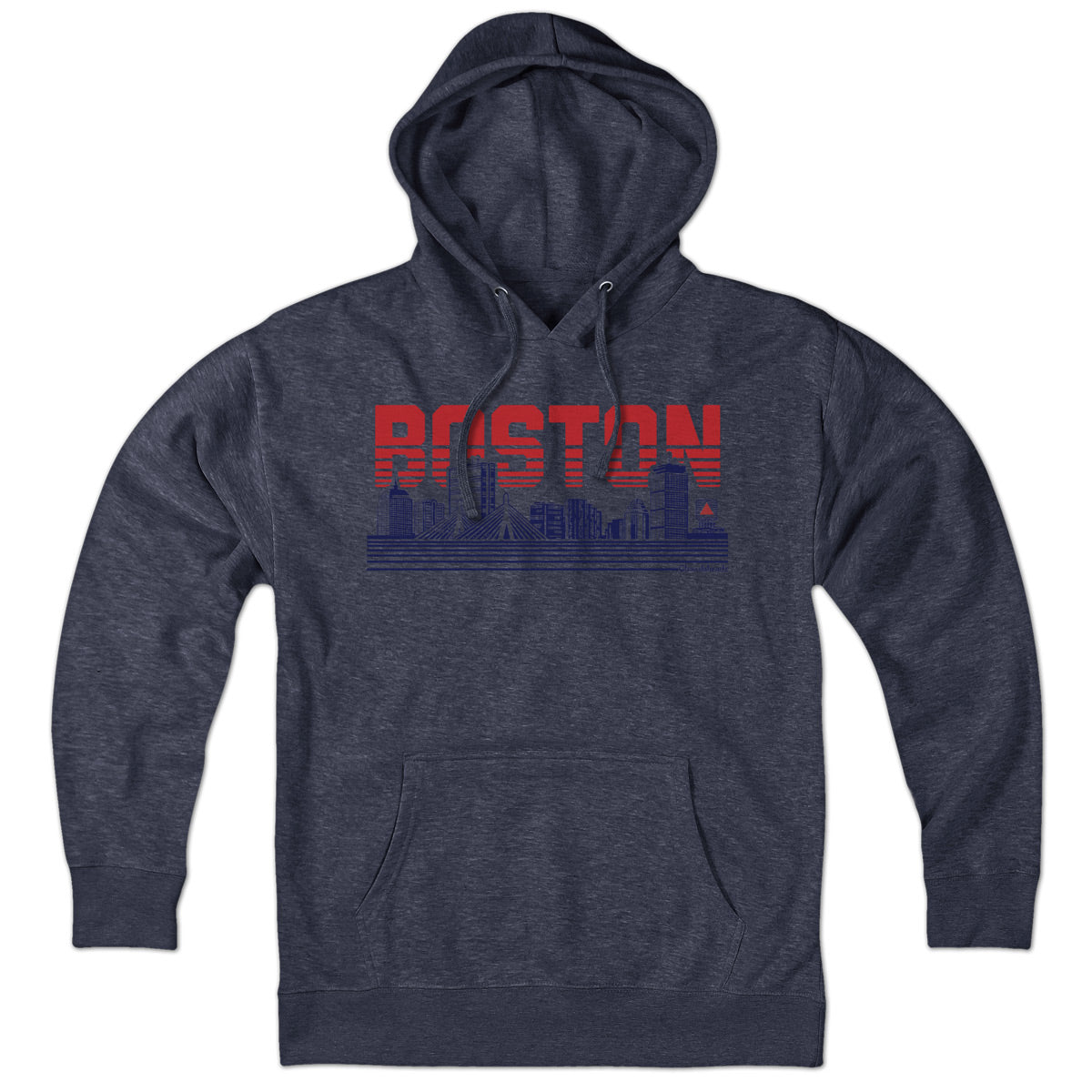 Boston Lined Cityscape Hoodie