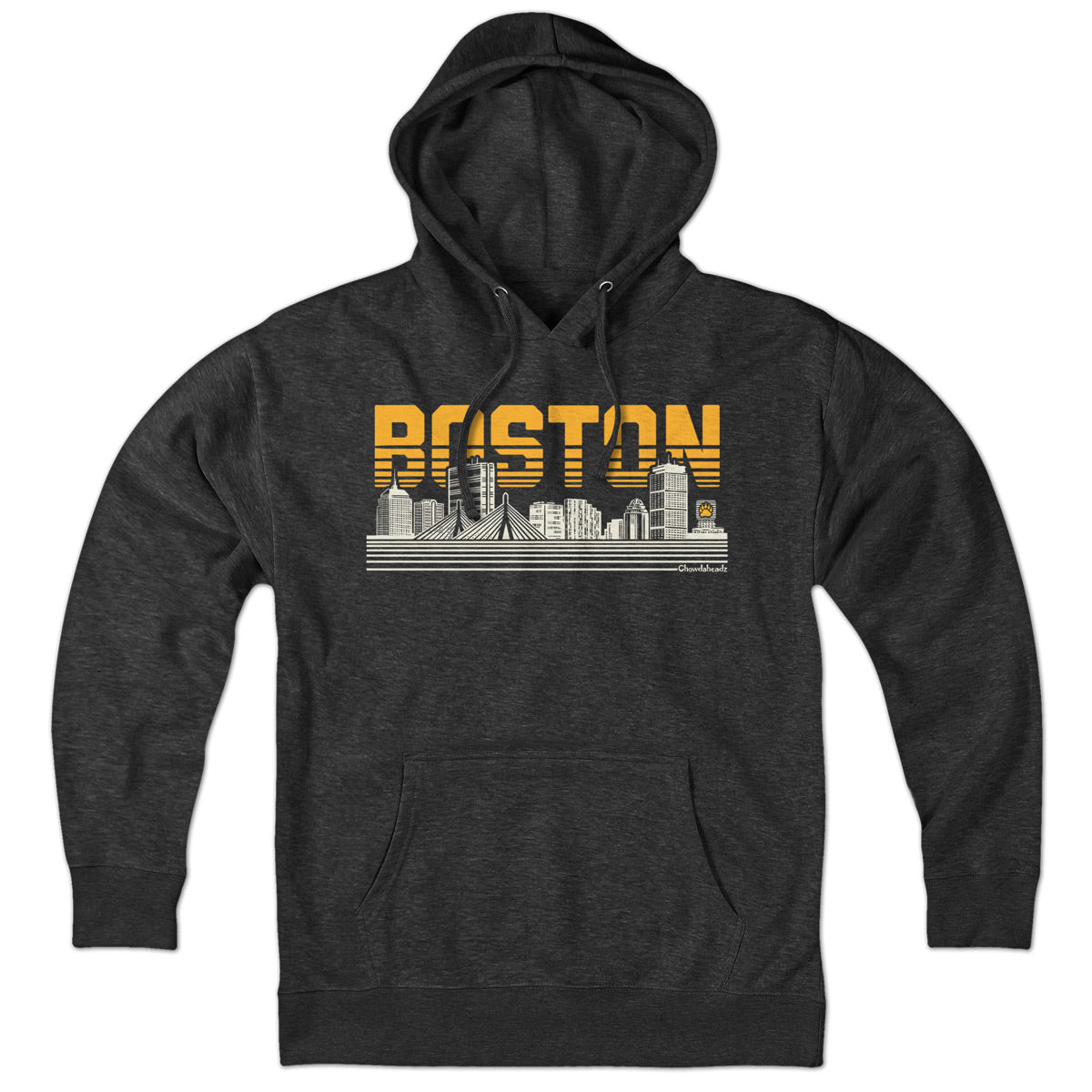 Boston Lined Cityscape Hoodie - Chowdaheadz