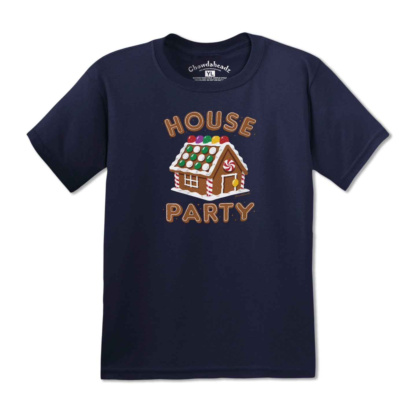 House Party Youth T-Shirt - Chowdaheadz