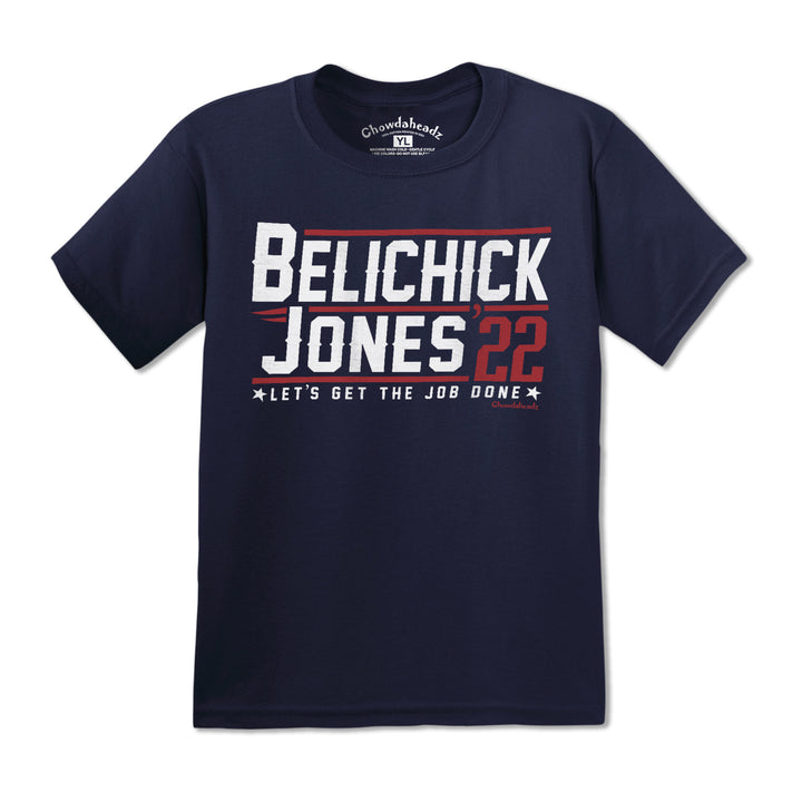 Belichick Jones '22 Youth T-Shirt - Chowdaheadz