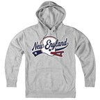 New England Helmet Script Hoodie