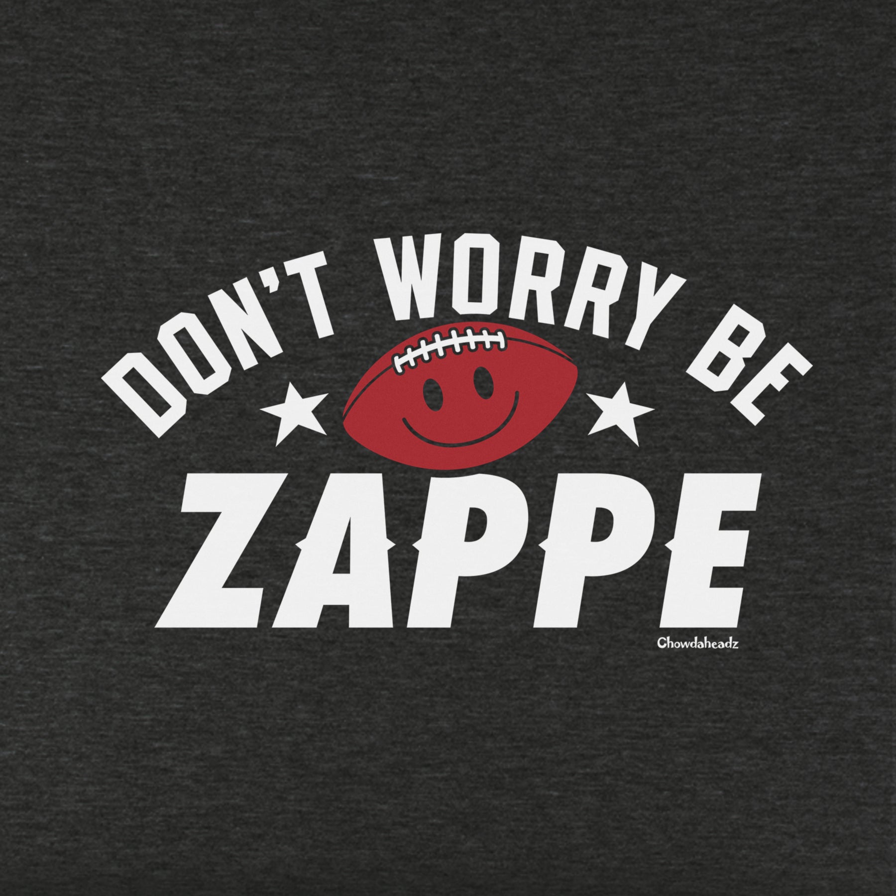 Don't Worry Be Zappe Youth Hoodie - Chowdaheadz