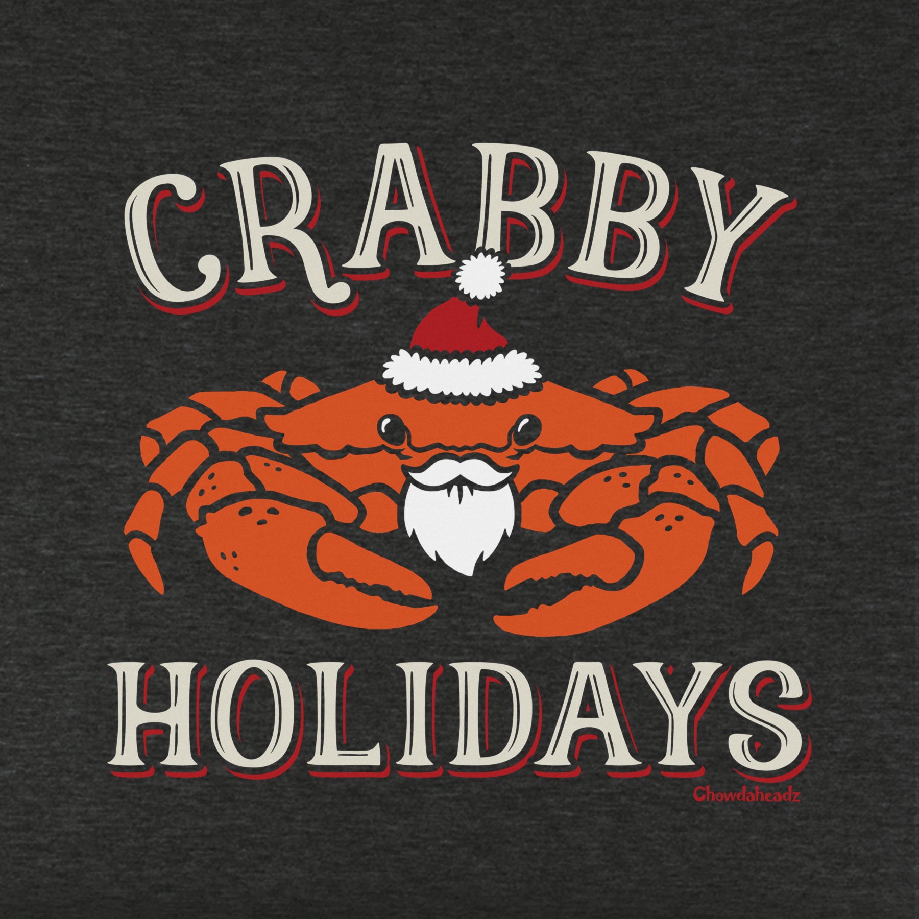 Crabby Holidays Youth T-Shirt - Chowdaheadz
