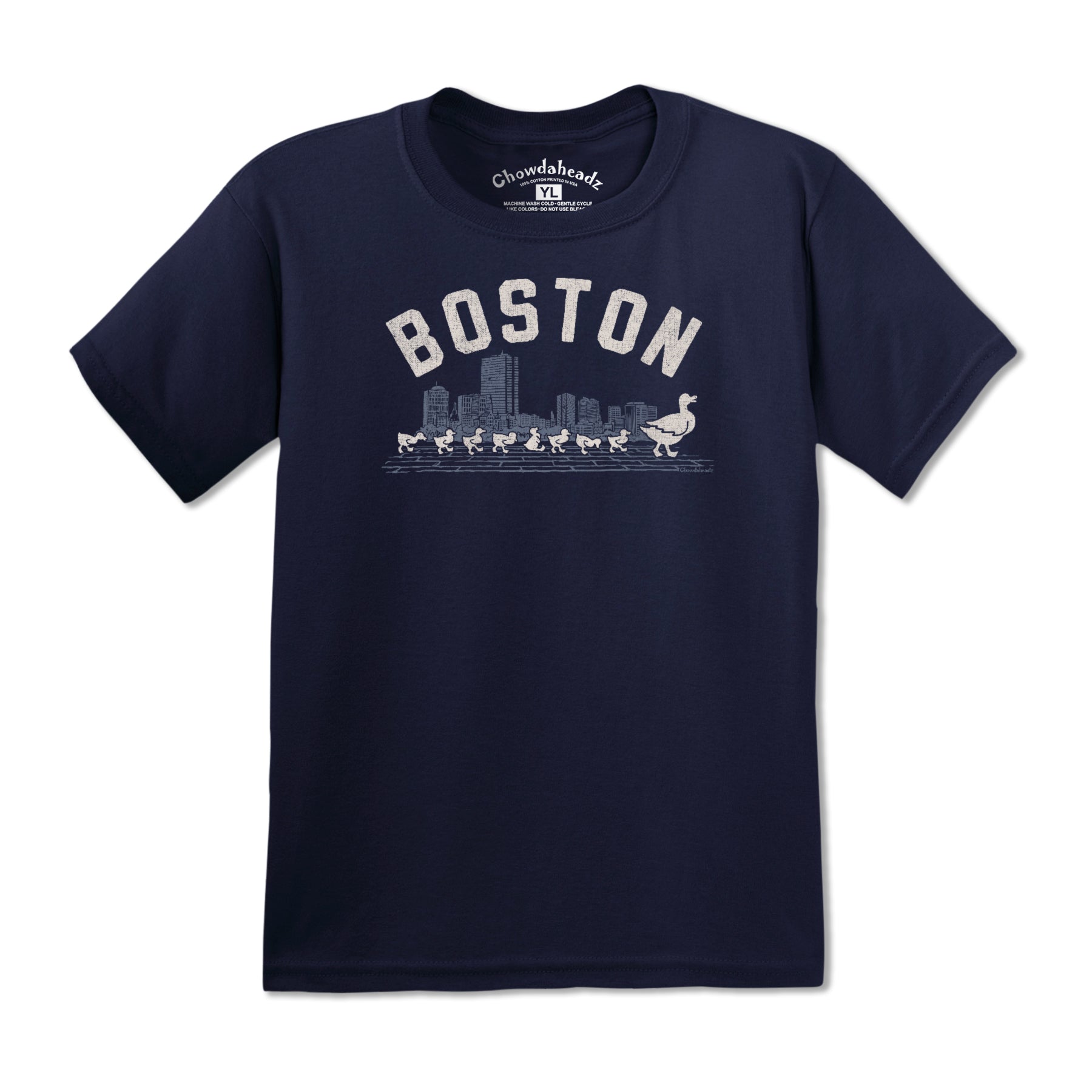 Boston Ducks On The Common T-Shirt – Chowdaheadz