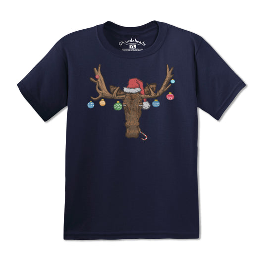 Christmas Moose Ornaments Youth T-Shirt - Chowdaheadz